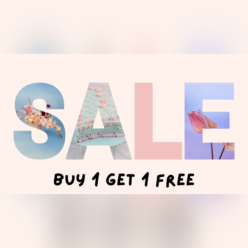 Buy 1 Get 1 FREE
